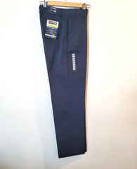 Universal School Uniform Boy’s Navy Blue Flat Front Pants Size 18