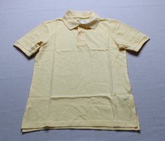 The Children’s Place Boys Uniform Soft Pique Polo MS7 Yellow Size 7/8 NWT
