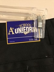 School Uniform Size 18 Black Shorts NWT! M509