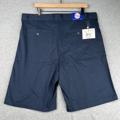 School Uniform Shorts Size 40 Navy Blue Slash Pocket Chino New NWT