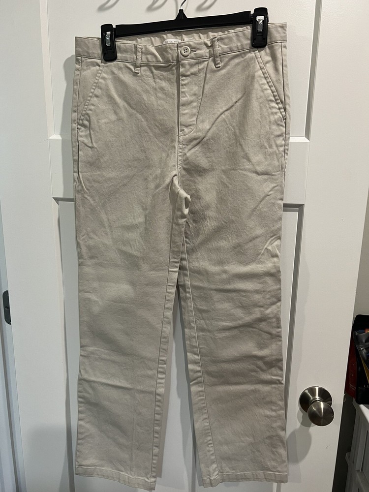Old Navy Boys Uniform Pants Size 14 Plus EUC