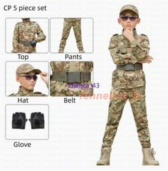 Children’s Spring Autumn Camouflage Suit Special Forces Tactic Training Uniform