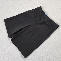NWT French Toast Flat Front Uniform Shorts Boys Size 7 Black Adjustable Waist