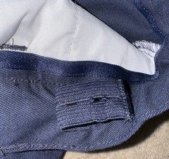 New French Toast Youth Boys Sz 10 Slim 22 X 25 School Uniform Pants Blue Navy