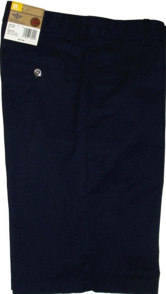 Dockers Shorts Pants Trousers Navy Boys Youth Teens BTS Husky School Uniform