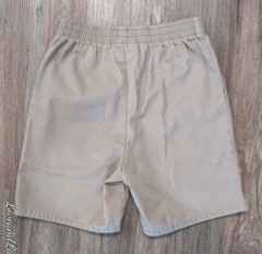 School Uniform Shorts Boys Size 10 Khaki Elastic Waist Band Unisex