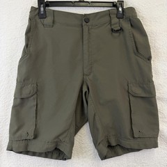 Boy Scouts Of America Shorts Boys Small Green Uniform Switchbacks Relaxed Cargo
