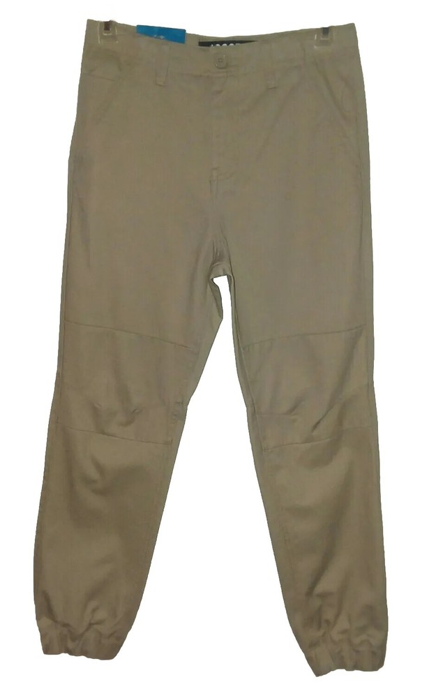 French Toast Boys 12 Joggers Tan Khaki Pants Chinos School Uniform New NWT $32