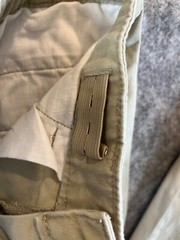 2 Pair-Boys George & Crazy Sz 10 khaki flat front adjust waist uniform pants