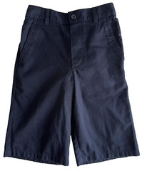 French Toast & Amazon Boys School Uniform Shorts Navy Blue Size 8 Lot of 5