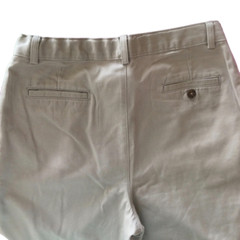 Izod Husky Khaki Boys Youth Pleated Pants Adjustable Waist Size 20 Reg Uniform