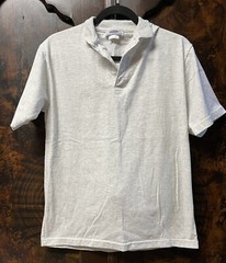 Lot Of 4 Cobmex Heather Gray Polo Shirt Official School Wear Uniform Work Sz XL