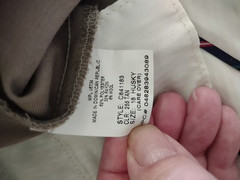 CHAPS – NEW WITH TAGS. SIZE IS 18 HUSKY