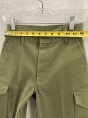 VTG Boy Scouts Pants YOUTH 6 Green Uniform Cargo Pants