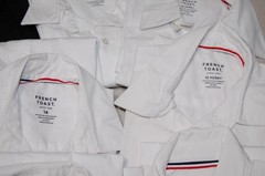 French Toast Boys Uniform Pants & Button Up Long Sleeve Shirts Husky 12/16/14/18