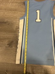 Jordan North Carolina Tar Heels Youth Basketball Jersey #1 – Size Youth Small