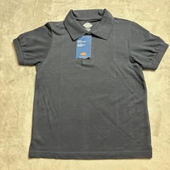 Dickies Polo Kids’ Medium Short Sleeve Pique Polo Shirt NWT!