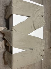 Youth Boys Size 12 Uniform Khaki Pants School Lot Bundle Of 5 Read*