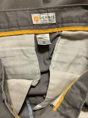 DENNIS UNIFORM Young Boys Size 29 Grey Shorts School Uniform Style 040720