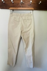 French Toast Boys Khaki Chino Pants Size 12 Straight Leg Twill Cotton Blend