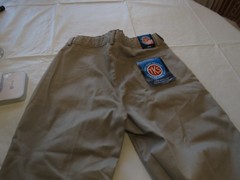 boys TKS school uniform tan pants khaki 18R NEW Boy’s adjustable waist pleated