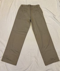 3 Pair Izod 30×32 Khaki/chino Flat Front Pants. School Uniform. One Spot See Pic