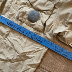 BOY SCOUTS Of America Long Sleeve Uniform Shirt BSA Scout Youth Large & Patches