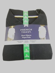 NEW 2 Pack Navy Blue 14/16 French Toast Kids Uniform Shirts