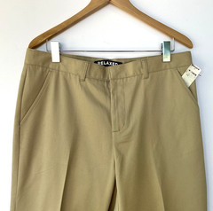 French Toast Boy’s Pants Khaki Size 20 Husky School Uniform Relaxed Twill NEW