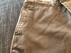 Gap Kids Boys Size 8H Husky Gray Chino Shorts