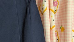 E141 ^_^Japanese SchoolGirl Uniform Winter! Defect Set! It’s still usable!! S~M
