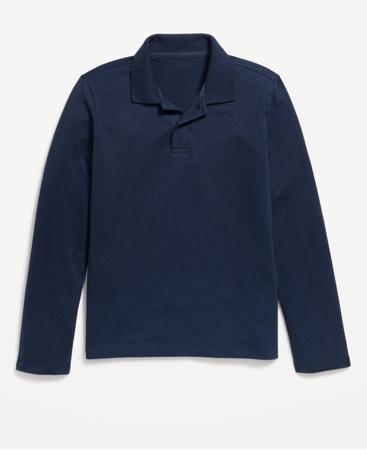 New Old Navy Long Sleeve Ink Blue Boys Size XL