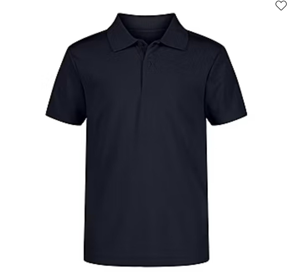 New Boys Youth XL (18/20) Izod Polo Shirt Blue – School Uniform Extra Large