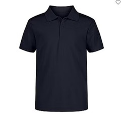 New Boys Youth XL (18/20) Izod Polo Shirt Blue – School Uniform Extra Large
