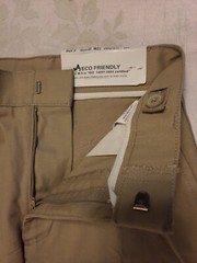 NWT Royal Park School Uniform Pants – Size 6 (23×19) Khaki Adjustable Waist