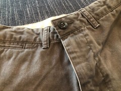 Gap Kids Boys Size 8H Husky Gray Chino Shorts