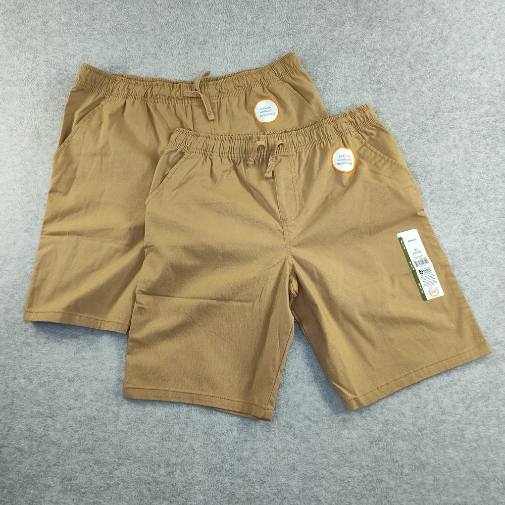✅SET-2 STRETCH Shorts School Uniform Approved 14-16 Pull On Wonder Nation👀📸📏