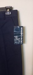 French Toast Boys’ Pleated Relax Fit Pull on Wrinkle No More Uniform Sz 18 W 30