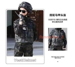 New Children’s Special Forces Combat Uniform, New Camouflage Training Suits