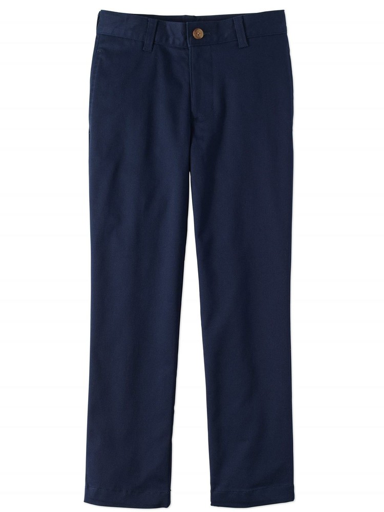 WONDER NATION PANTS Boys SIZE 10School Uniform Super Stretch Soft Flat Front–K4