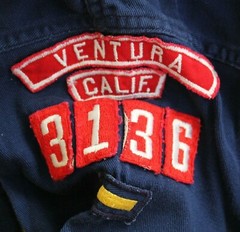 Vintage Official Boy’s / Child’s Cub Scout Navy Blue Uniform Shirt w/Patches
