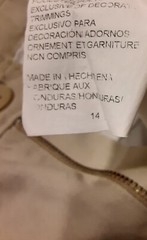 Boys School Uniform Shorts – Dickies Brand – khaki size 14 with adjustable waist