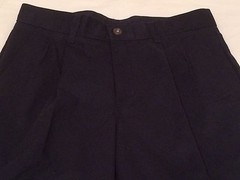 CHAPS School Approved Uniform SHORTS Boys 16 Navy Blue Pleated Front – NEW
