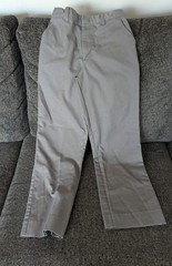 Norman’s Boys Slim School Uniform Pants Gray Size 12