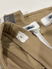 Berkley Jensen Youth Boy’s 2-Pack Performance Uniform Shorts, Khaki, Sz-14