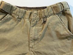 BSA Boy Scouts Of America Green Convertible Short Pants Zp Fly Youth Size 10