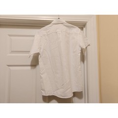 A+ School Apparel Boys White Short Sleeve Button Down Oxford Uniform Shirt 16