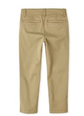 NEW boys uniform pants size7 flax / khaki 2pairs Children’s Place stretch fabric