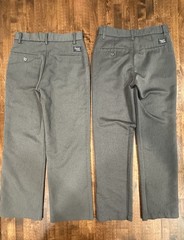 Flynn O’Hara Size 12 R School Uniform Pants Gray 2 Pair Lot Boys