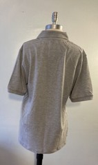 Authentic Galaxy School Uniform Polo Shrit Gray Size M